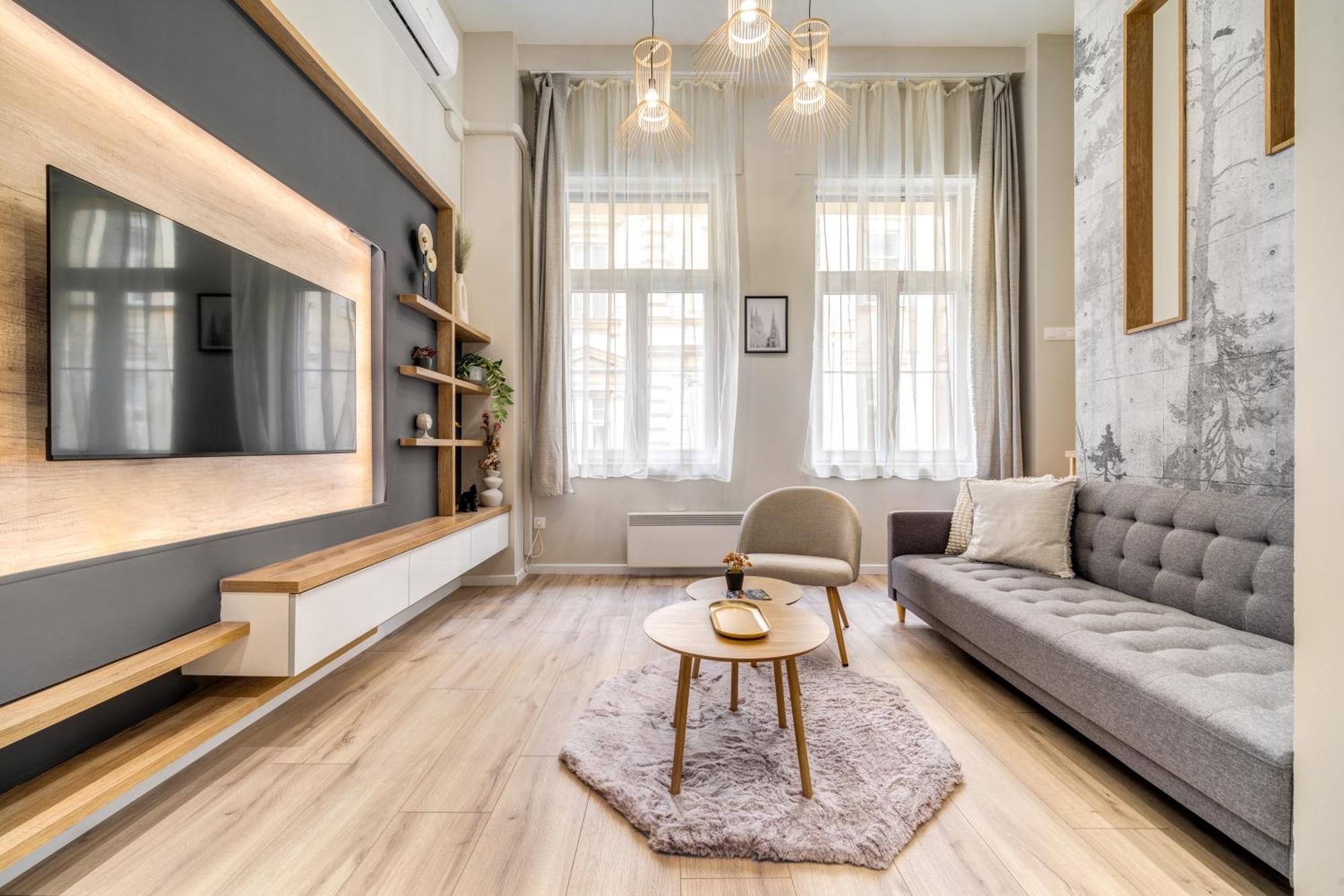 Rakoczi Stylish Entire Apartment Budapest Exterior photo
